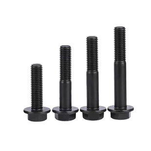 High-Strength Flange Bolts 10.9 Grade External Hexagonal Full-Thread Flange Screws with Pads Gb5787 Auto Parts Screws