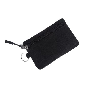 Canvas Small Coin Purse Portable Small Hanging Bag Lanyard Buckle Women's Wallet Coin Key Card Bag Storage Bag