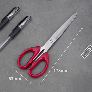 Deli Scissors Home Office Supplies Stainless Steel Scissors Portable Disassembled Express Tailor Large Medium small size