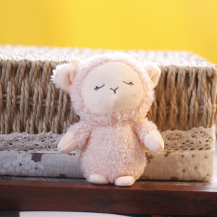 Net Red little sheep doll pendant cute little sheep plush toy doll doll bag keychain wholesale