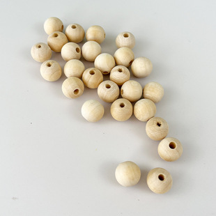 Factory wholesale wooden beads bracelet loose beads DIY beads rosary beads bracelet necklace accessories 2MM perforated wholesale