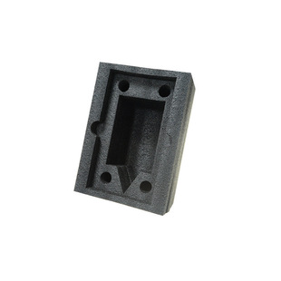 Pearl cotton black special-shaped EPE foam corner protection technology electronic product packaging box shock absorption buffer lining