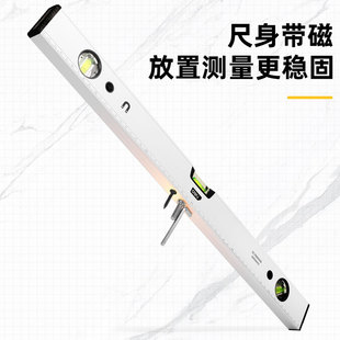 Deli Tool DL700600B Магнитный уровень из алюминиевого сплава измерительная линейка измеритель уровня 600 мм
