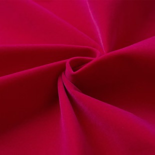Solid color plate velvet flocking cloth 2025 winter women's dress textile fabric multi-color flannel design fabric wholesale