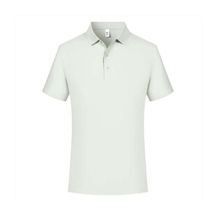 Seamless Waffle-Patterned Short-Sleeve Polo Shirt with a Turn-Down Collar, Made of Nylon and Ice Silk, Suitable for Workwear or Corporate Uniforms, Customizable
