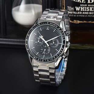 2024 new foreign trade men's watch six-pin multi-functional fashion trendy European famous watch factory wholesale