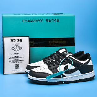 Aj Men's Shoes Dunk Black and White Panda Couple's Board Shoes Putian genuine goods Aj1 Low-top Women's Shoes Casual Big Children's Running Shoes