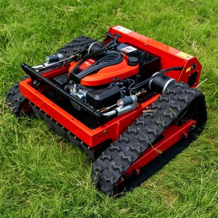 Source Factory Remote Control Lawn Mower Price Ht550 Gasoline Lawn Mower Small Crawler Lawn Mower Manufacturer