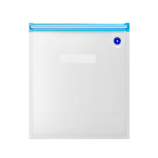 Blue air valve vacuum bag vegetable and fruit sealed bag food grade fresh-keeping bag household grain vacuum bag Amazon