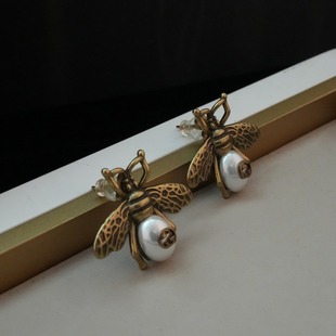Double G Earrings Brass Material Gold Plated Color Preservation 925 Silver Needle Anti-allergy Zircon Micro Inset Earrings Quality Earrings with Print