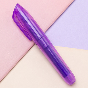 Creative Students Use Fluorescent Marking Pen Soft Thick Marking Pen Graffiti Hand Account Color Oblique Head Marking Pen
