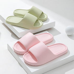 Women's thick-soled slippers summer eva soft-soled lightweight home couple indoor simple cool shoes for men