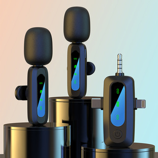 Source factory 2.4G wireless collar clip microphone vlgo recording live radio noise reduction monitor mini microphone