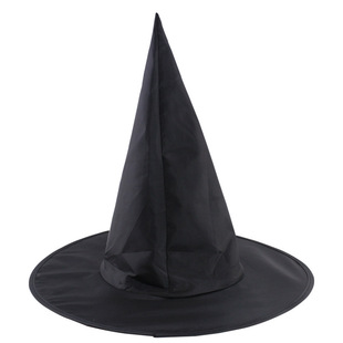 Halloween Hat Black Oxford Pointed Hat Christmas Hat Harry Potter Magic Witch Hat Witch Hat