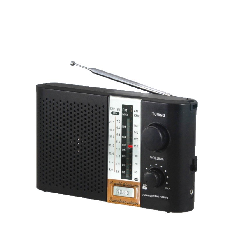 Portable Home Retro Multifunctional Am/Fm Radio Classic Frequency Modulation Vintage Radio for Travel