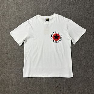 240g corteiz Alcatraz series T-shirt short sleeve letter Logo printed men's and women's double yarn fashion short sleeve tide