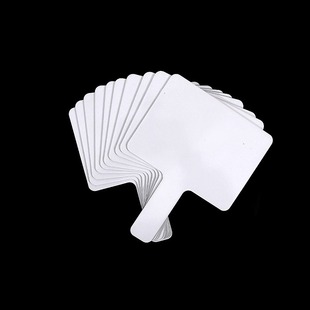 10PCS with Handle Double-sided Children's Learning Rewritable Handheld Writing Board Auction Whiteboard Home Stay