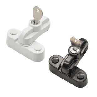 Plastic steel casement doors and windows T-Lock with lock with key lock anti-theft lock inside and outside door and window handle lock