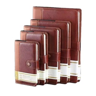 Shenshi Retro Imitation Leather Diary Men's Business Record Book Office Notebook