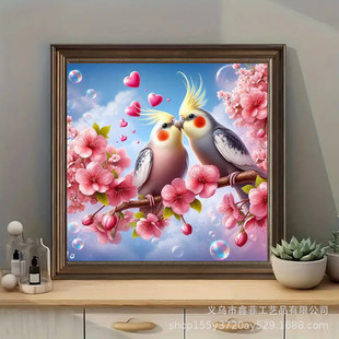 Cross-border foreign trade self-designed 5D diamond painting DIY manual drill painting decorative painting