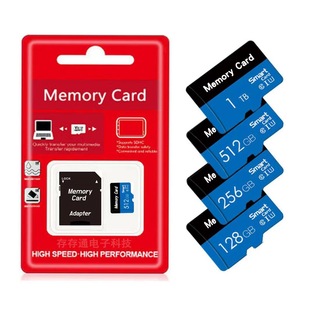 Foreign trade cross-border 2TB 1TB expansion card memory card 128G 256G 512G high-speed 1TB 2TB upgrade TF card