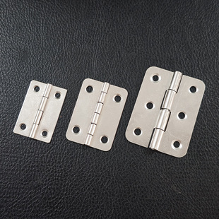 51*38MM thickened rounded flat hinge 6-hole wooden cabinet fixed hinge easel home county table and chair link accessories