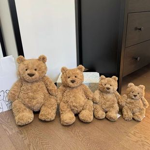 Великобритания Jellycat Barcelo Bear Мягкая игрушка-усмирение кукла кукла плюшевый медведь подарок на день рождения