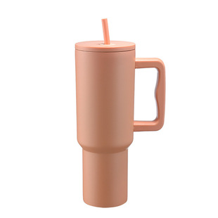 Cross-border 3 generation 40 oz304 stainless steel car cup thermos cup Big Mac large capacity with handle straw accompanying cup