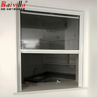 American Living Room Up and Down Sliding Window European-style Bedroom Aluminum Sliding Window Open Kitchen Broken Bridge Aluminum Hanging Window