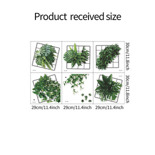 Foreign trade simulation iron net green rose bedroom living room porch dormitory home decoration wall stickers self-adhesive wholesale cross-border