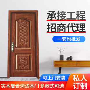 Factory supply manual ecological door indoor office ecological door composite fashion ecological door