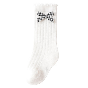 Baby Socks Summer Thin Mesh Breathable Cotton Socks Newborn Baby Loose Mouth Not Leg Children's Middle Tube