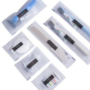 Five-star hotel disposable toothbrush comb toothpaste toiletries suit high-end B & B hotel special Wholesale