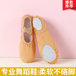 Dancing Shoes Adult Children Lace-up Free Soft Bottom Soft Bottom Cat Claw Dancing Practice Shoes Men's and Women's Yoga Ballet Shoes