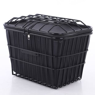 Pet Clothes Hanger Electric Car Basket Bicycle Rear Shelf Car Basket Mountain Bike Rear Shopping Basketball Basketball Basket Universal