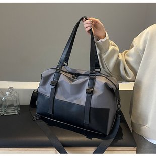 Travel Bag Men's Travel Handbag Large Capacity Short-distance Travel Bag Sports Duffel Bag Fitness Bag Shoulder Crossbody Bag