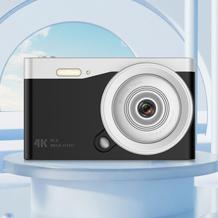 Новая студенческая камера Ретро CCD карточек машина DSLR начального уровня 4K высокой пиксельной двойной фотоаппарат