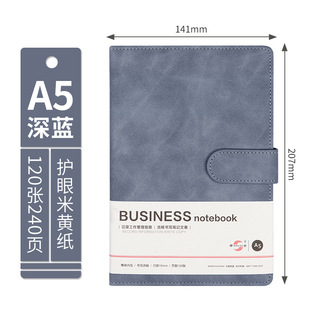 Factory wholesale B5 notebook custom PU notepad custom logo business notebook office diary