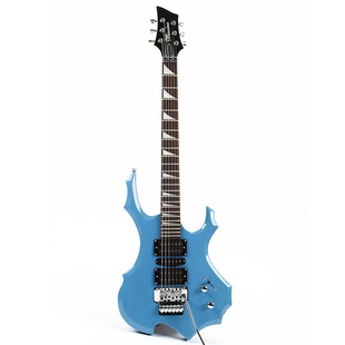 Personalized flame double shake electric guitar beginner universal rock electric guitar professional grade entry guitar wholesale