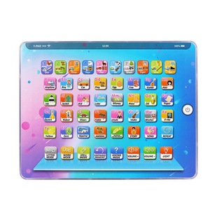 Children's English ABC Teaching Toy Learning Machine Tablet Point Reading Machine Toy Early Education Machine Touch Voice 2921A