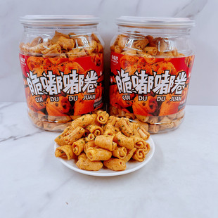 Haiweiyou crisp doodle roll 300g * 20 cans office leisure food snack nostalgic puffed snack