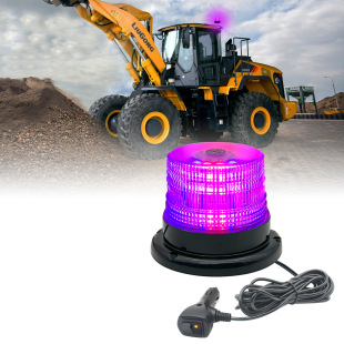 40LED flash light car safety warning beacon light truck forklift strobe light with magnetic 12-24v Amber