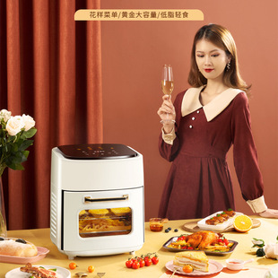 Large capacity visual 15L baking air fryer 110V220V cross-border export multi-function Air Fryer household