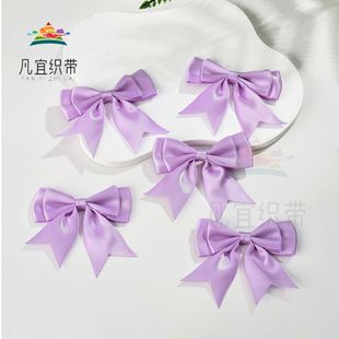 2.5cm полиэстер с двухслойным ласточкиным хвостом с талией бант с аксессуарами фабрики прямые продажи DIY маленькие цветочные аксессуары ручной работы