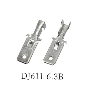 6.3-1P автомобильный разъем самцы пара клеммы DJ7011-6.3-11 пластиковый корпус ABS разъем пружины