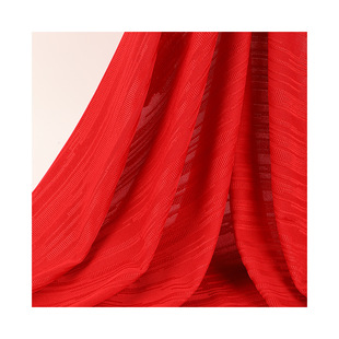 Single-sided needle-eye jacquard mesh fabric 170g polyester school uniform lined with short sleeve mesh knitted fabric
