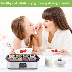 Йогурт машина молочный коктейль с вареньем мороженое йогурт пудинг YOGURT MAKER Завтрак набор "Предварительная продажа в марте