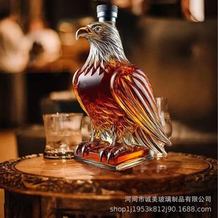 Eagle виски винная бутылка с высоким содержанием боросиликатного стекла стеклянная бутылка для вина