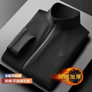Sports Velvet Sweatshirt Men's Thickeneded Baseball Uniform Men's Outdoor Jacket Casual Jacket Men's Winter Jacket 86
