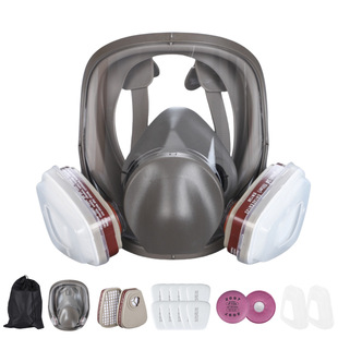 6800 gas mask spray paint pesticide chemical decoration polishing coal mine dust 6800 with gas mask cross border